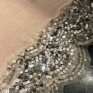 American Eagle Tank Top Sequin Trim